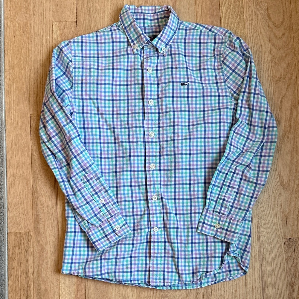 Vineyard Vines Multicolor Plaid Button-Down Shirt